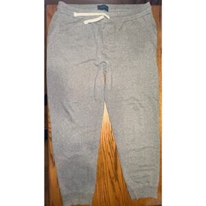 Lucky Brand Sweatpants Jogger 7M72244 XL Gray Fleece Drawstring Excellent